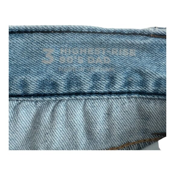 Arizona Juniors Women’s Highest Rise Ripped Straight Leg Jean Size 3 | Length 28 - Picture 5 of 6